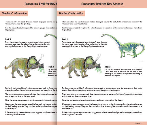 Dinosaur Trail - Teachers